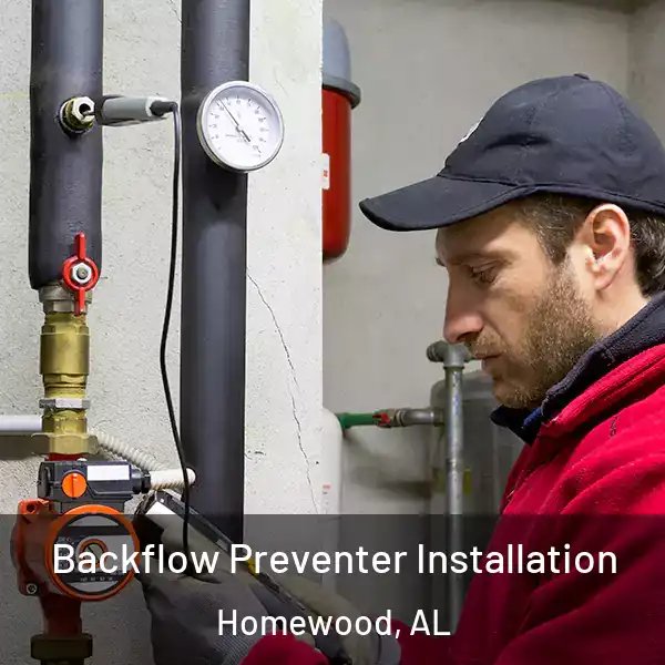  Backflow Preventer Installation Homewood, AL