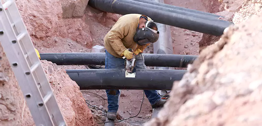 Cast Iron Sewer Pipe Replacement in Homewood