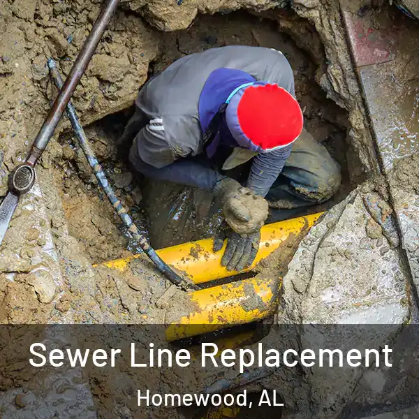  Sewer Line Replacement Homewood, AL
