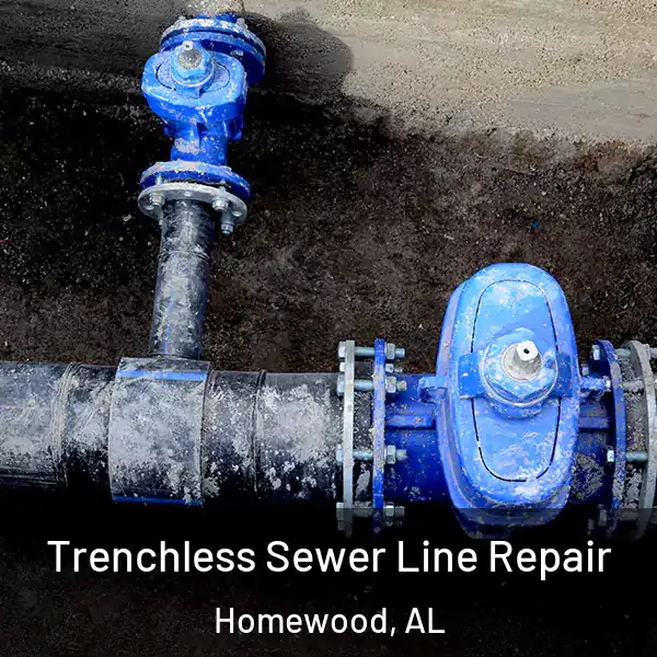  Trenchless Sewer Line Repair Homewood, AL