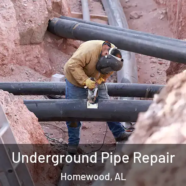  Underground Pipe Repair Homewood, AL